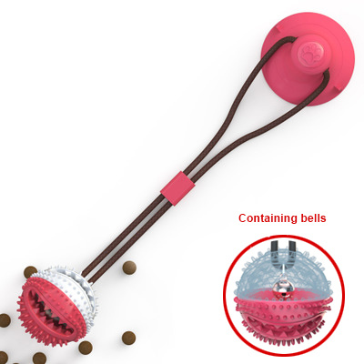 Dog Toys Silicon Suction Cup Tug Interactive Dog Ball Toy For Pet Chew Bite Tooth Cleaning Toothbrush Feeding Pet Supplies - Image 6