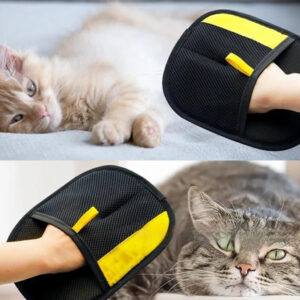 Pet Hair Removal Glove, Newly Upgraded Reusable Electrostatic Pet Hair Gloves, Pet Hair Remover Tool, Couch & Carpet Cleaning Gloves, Car Seat Cleaning Gloves, Dogs & Cats Hair Cleaner, Cats & Dogs Hair Removal Artifact